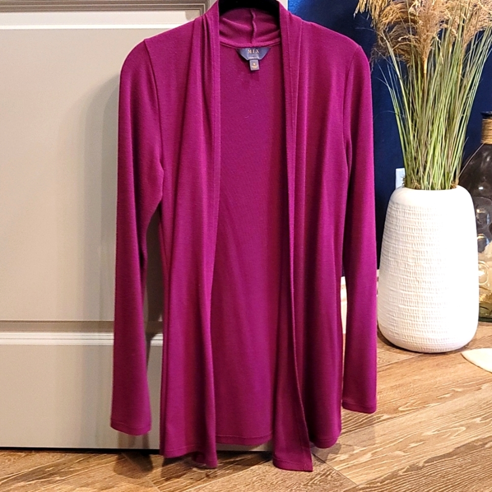 Fushia Cardigan